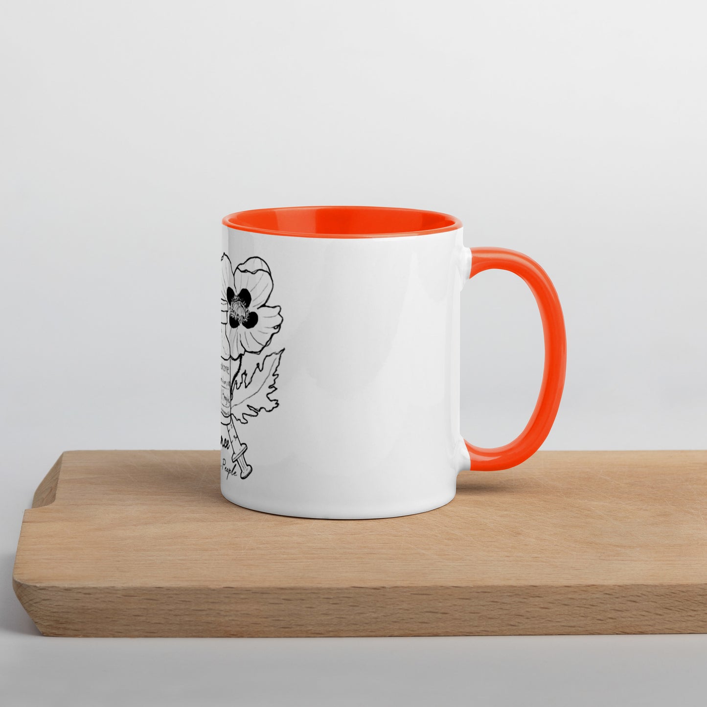 Poppy and Naloxone Mug